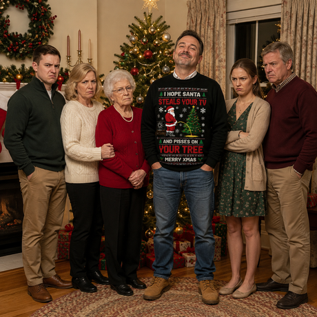 Merry Pissmass – Funny Christmas Jumper