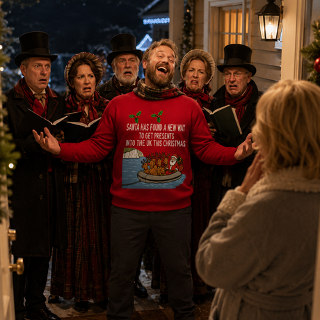Smugglerclause – Funny Christmas Jumper