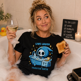 Live, laugh tee