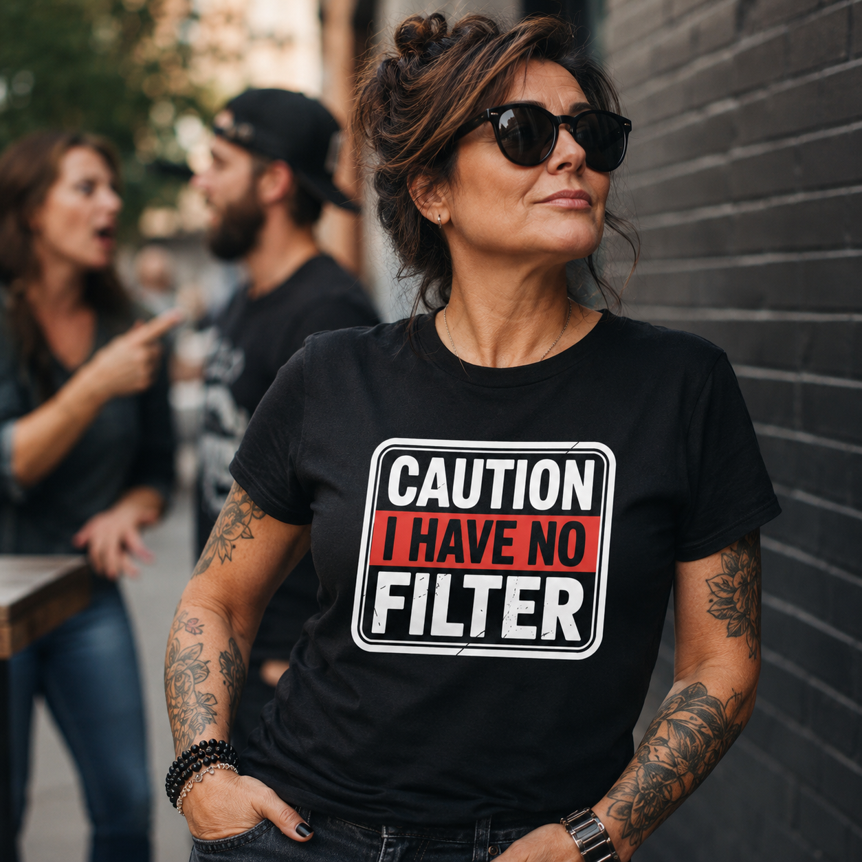 Caution: I Have No Filter Tee