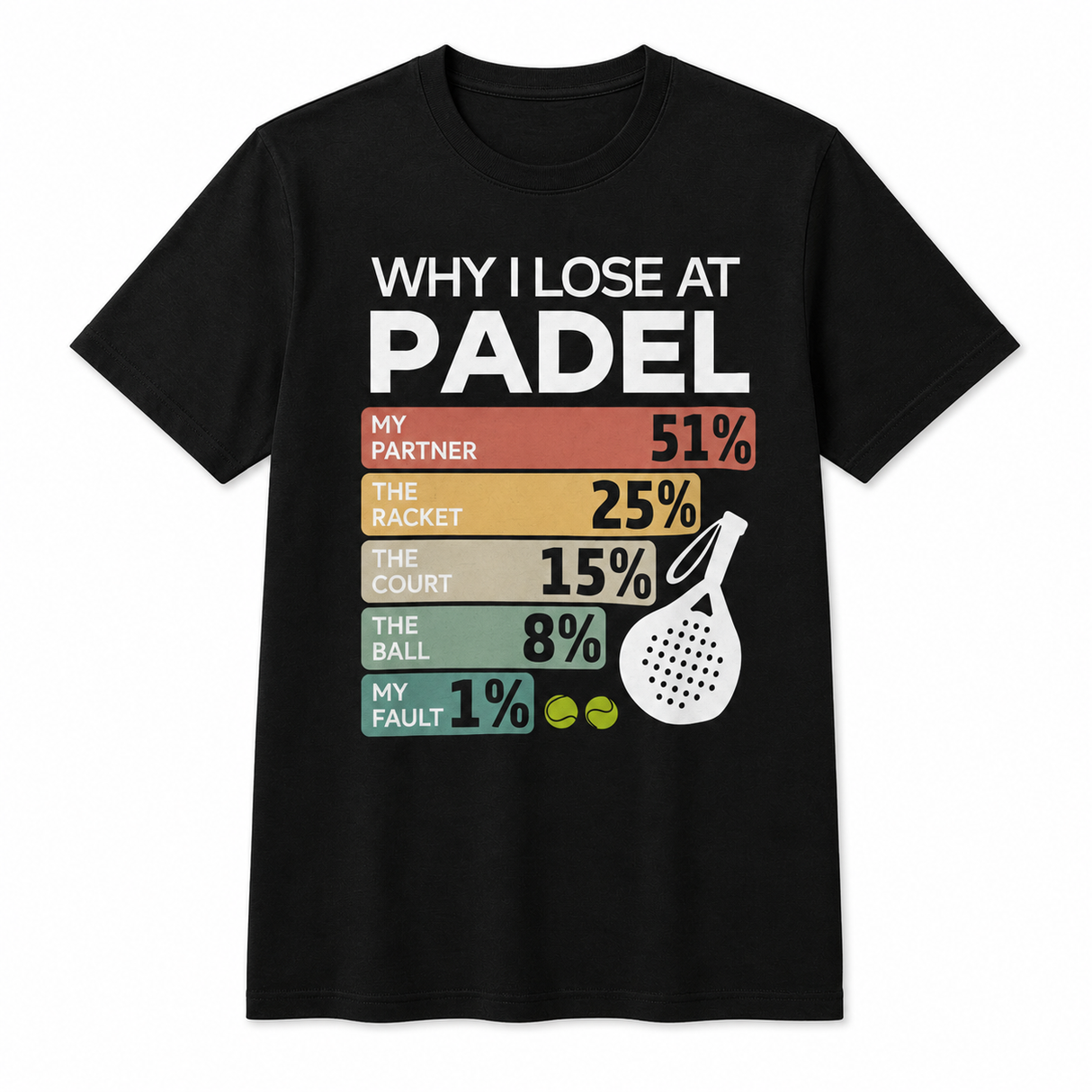 The Excuse Percentage Tee