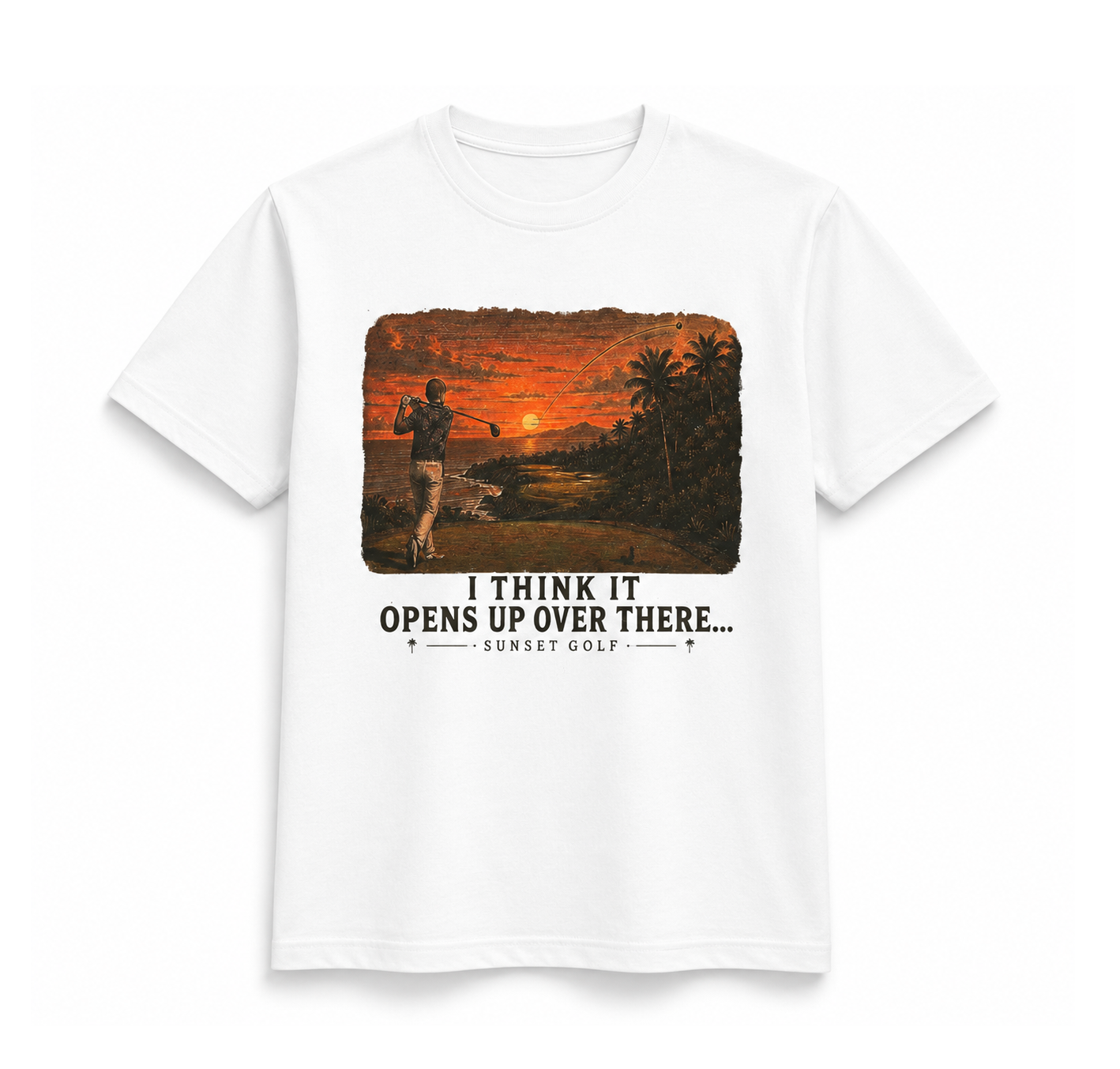 Famous Last Words Golf Tee