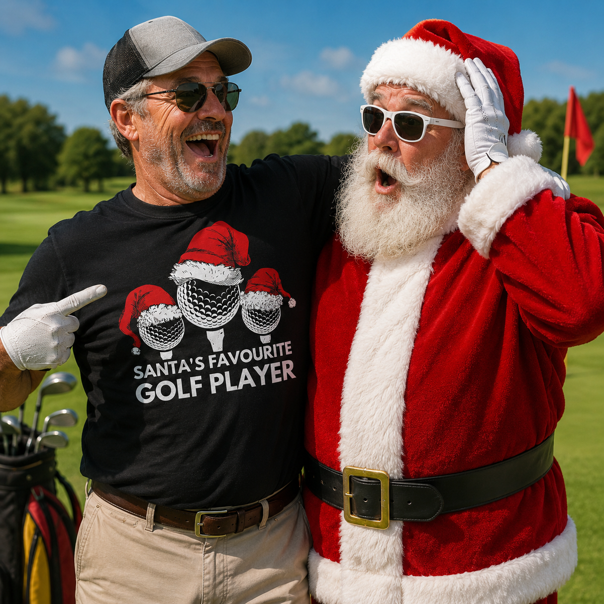 Christmas Golf Legend Tee