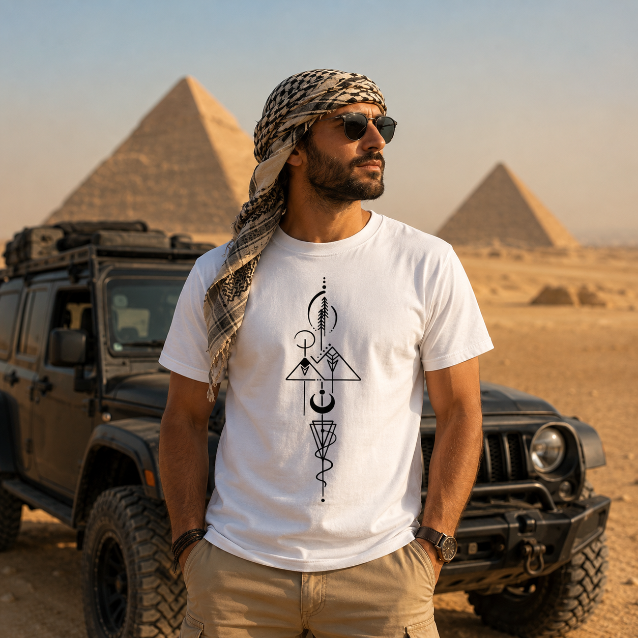 Sacred Geometry Nature Tee