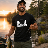 The Rodfather Funny Fishing T-Shirt