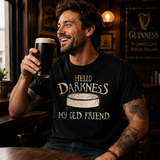 Hello Darkness My Old Friend Pint Tee