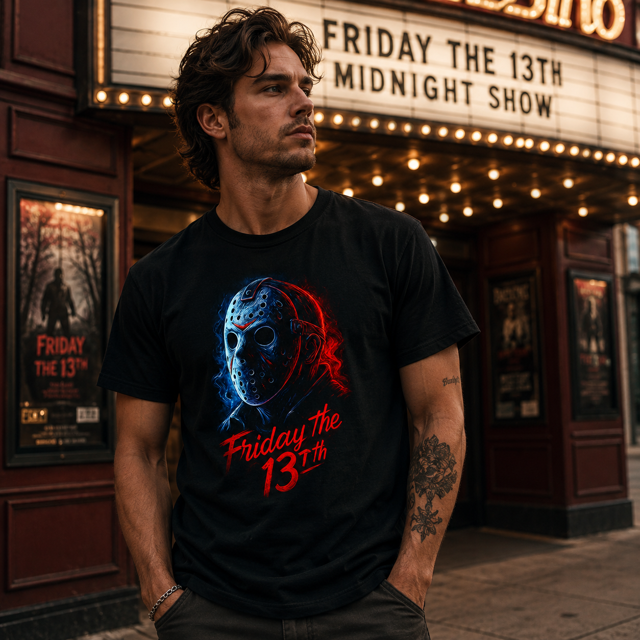 Neon Nightmare Friday Tee