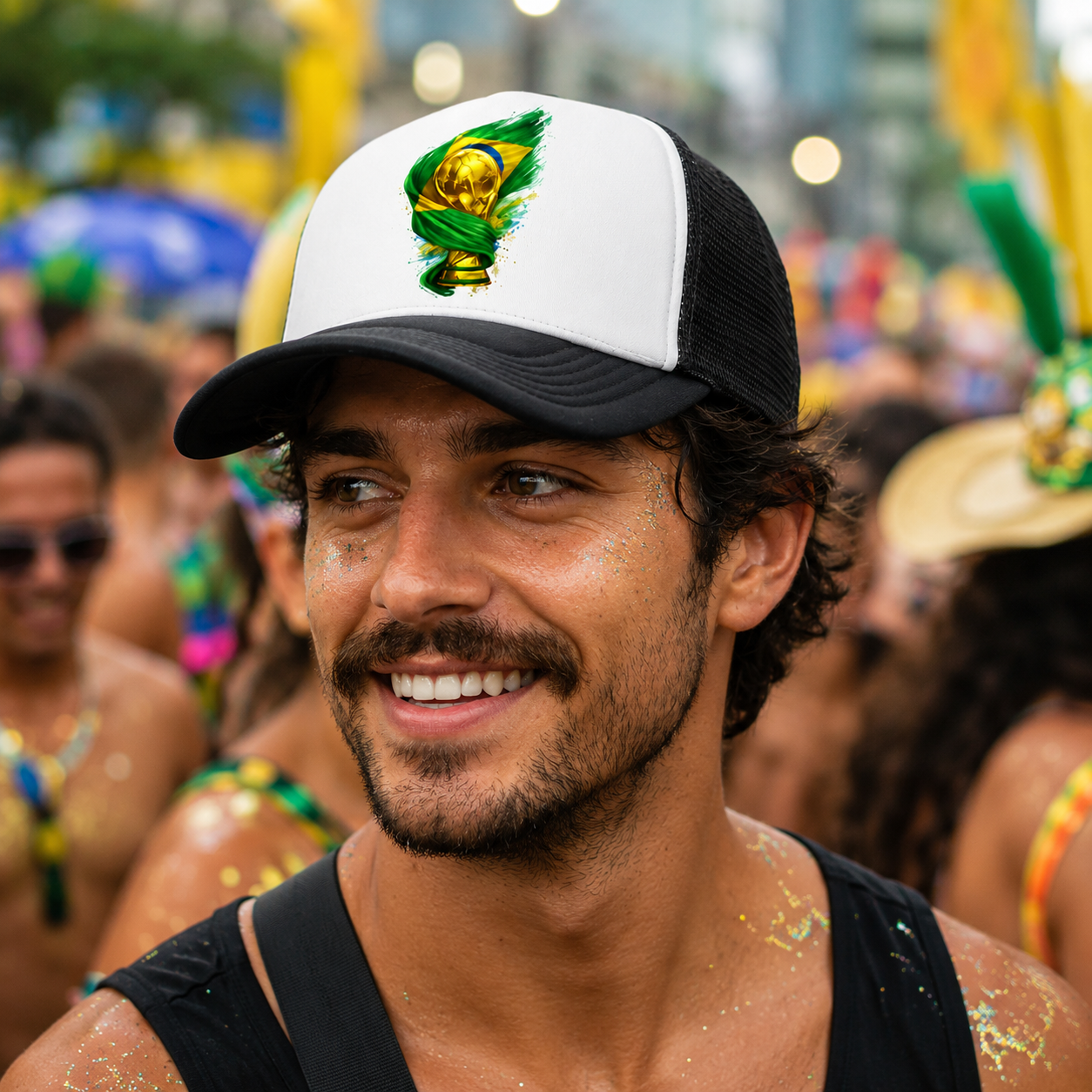 Brazil Victory Trucker Hat