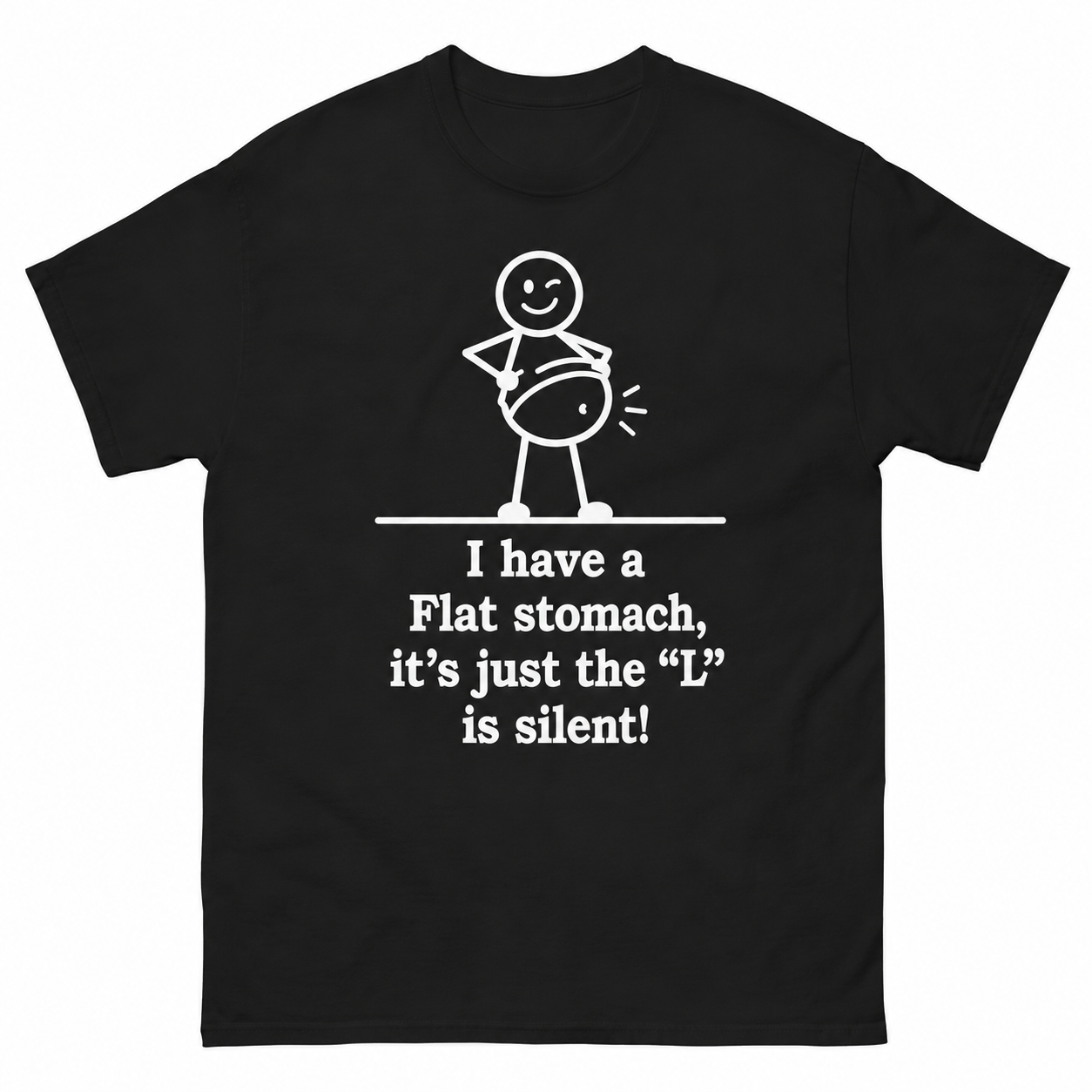 Silent “L” Flat Stomach Tee
