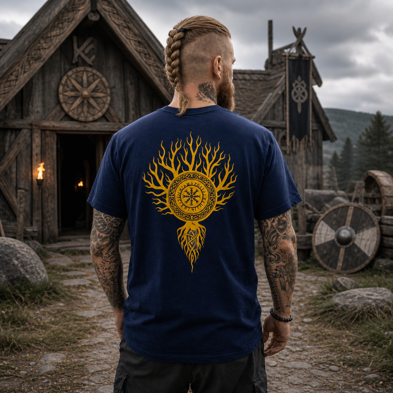 Viking Tree of Fate Tee
