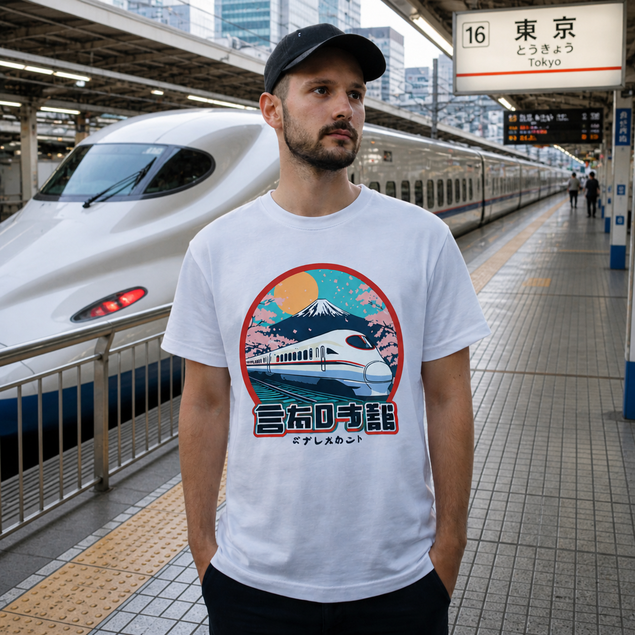 Shinkansen Journey Graphic Tee