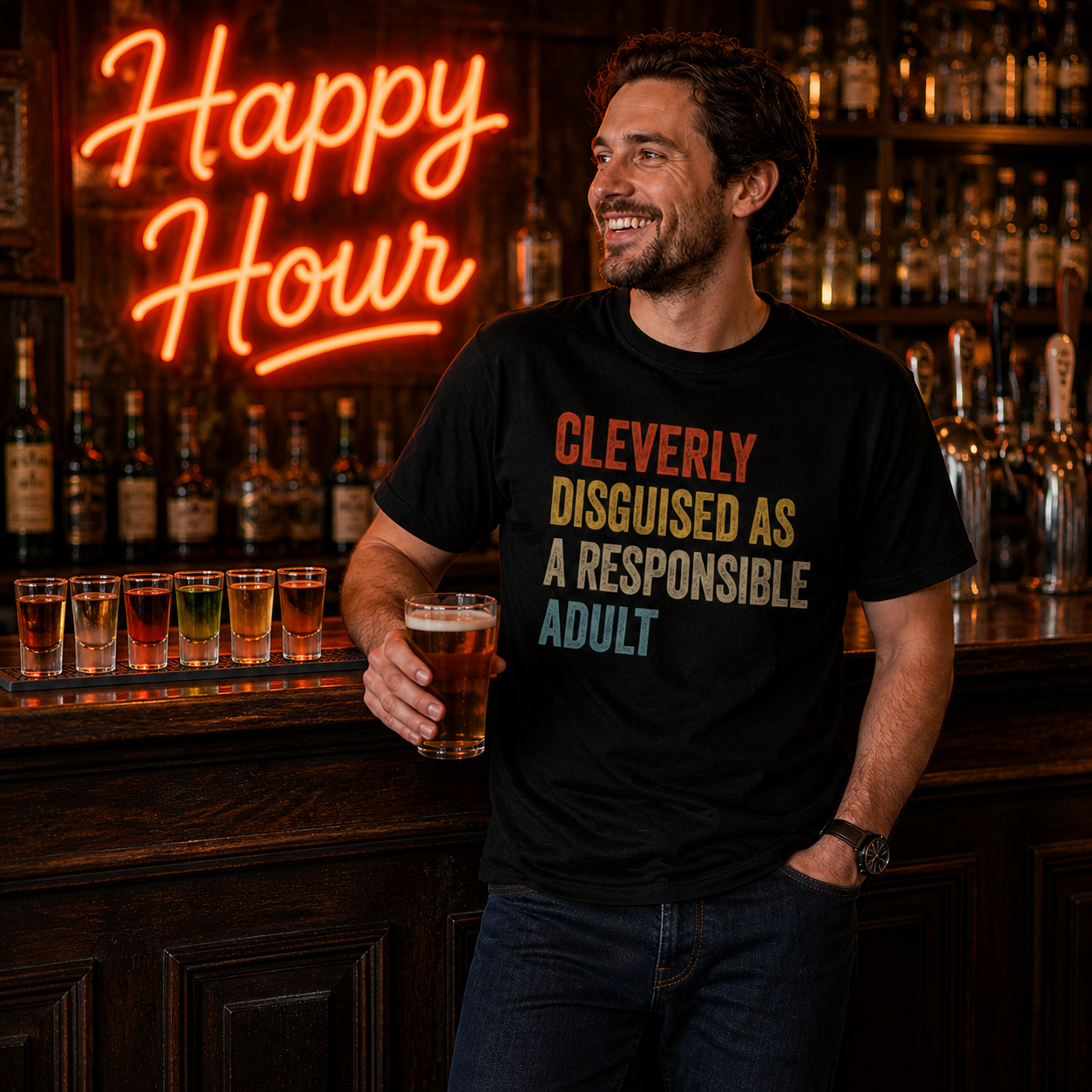 Responsible Adult Sarcasm Tee