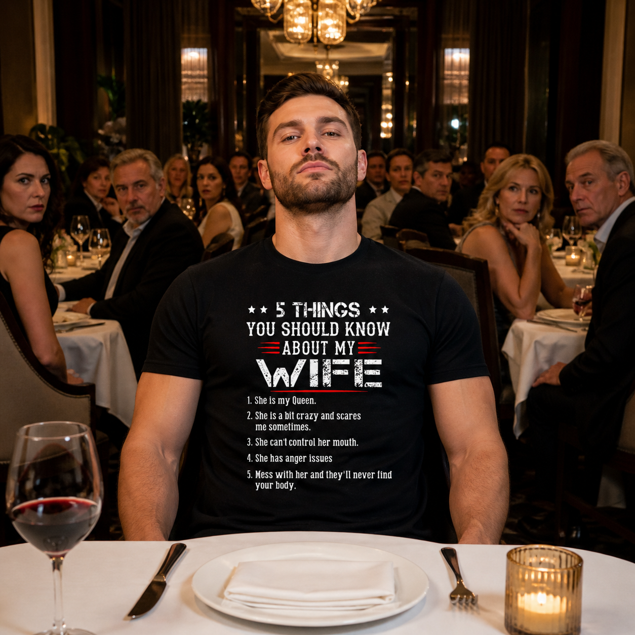 5 Things You Should Know About My Wife  T-Shirt