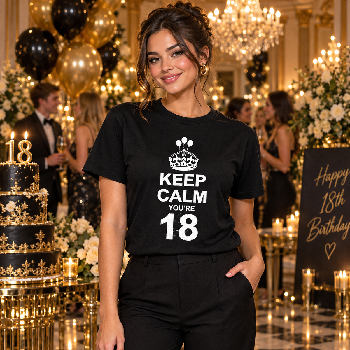 Keep Calm You’re 18 Tee