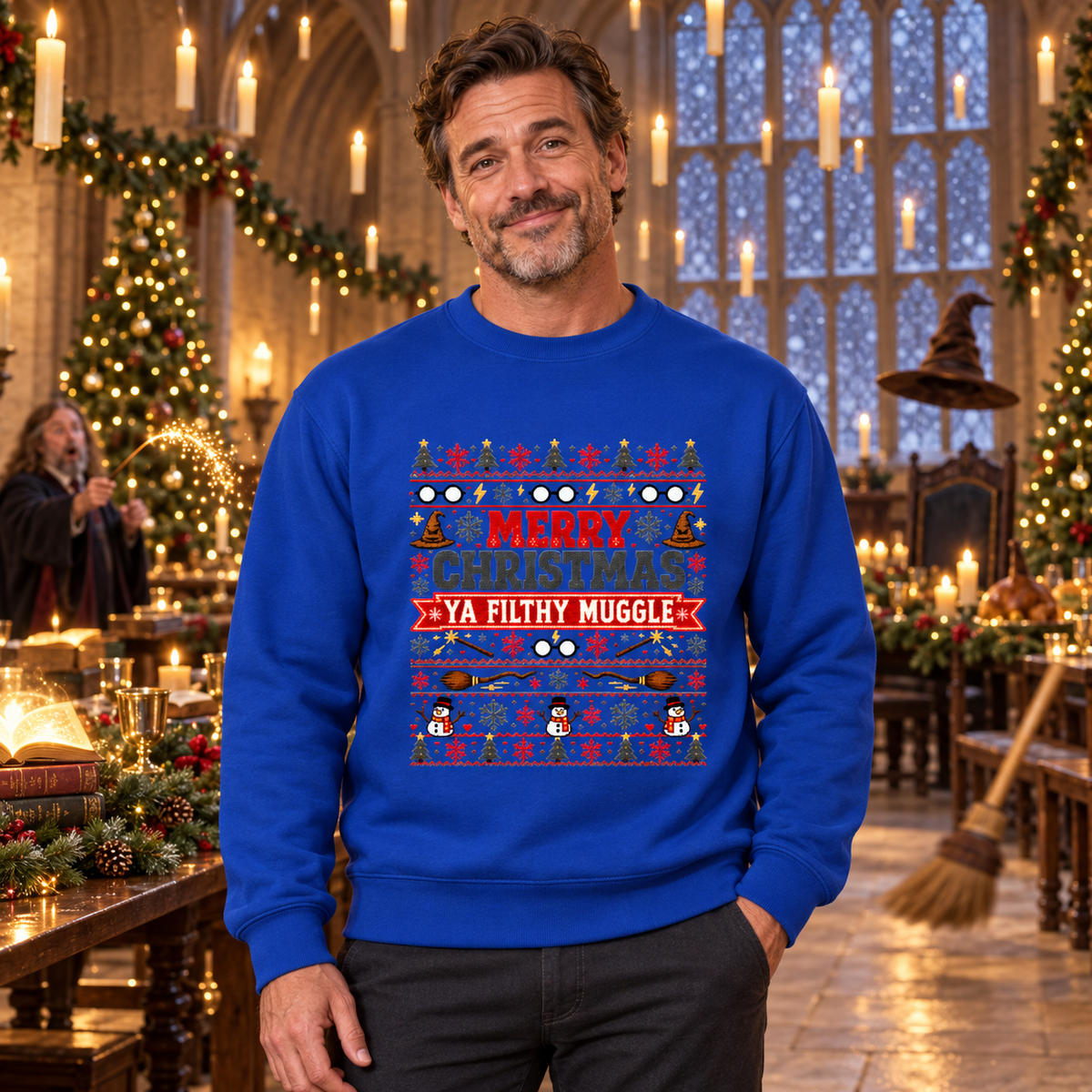 Filthy Muggle - Funny Christmas Jumper