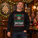 Merry Dartmas - Funny Christmas Jumper