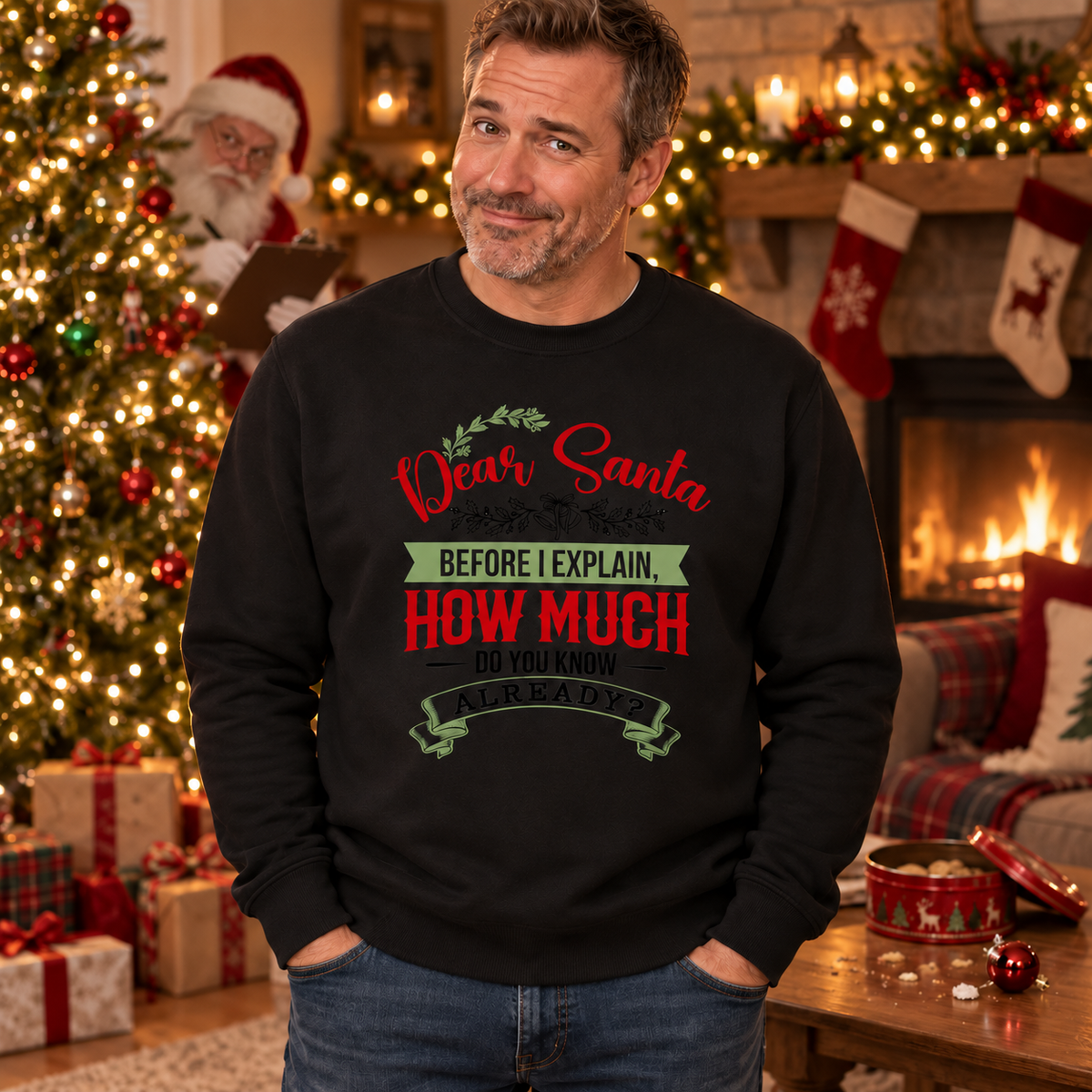 Guilty - Funny Christmas Jumper