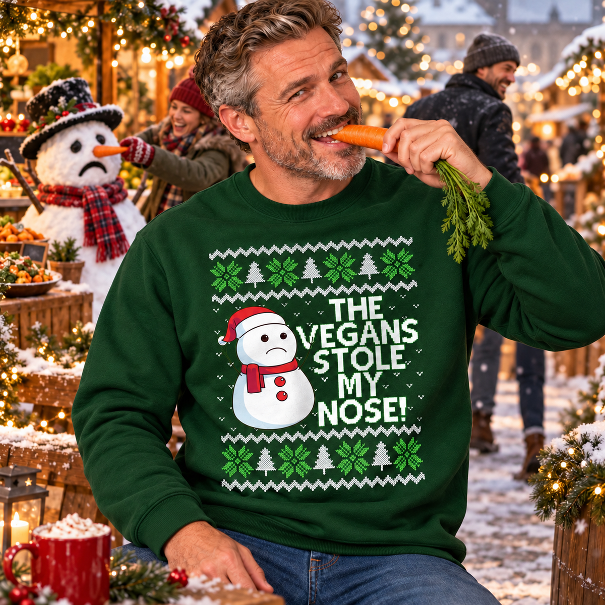 Veganism - Funny Christmas Jumper
