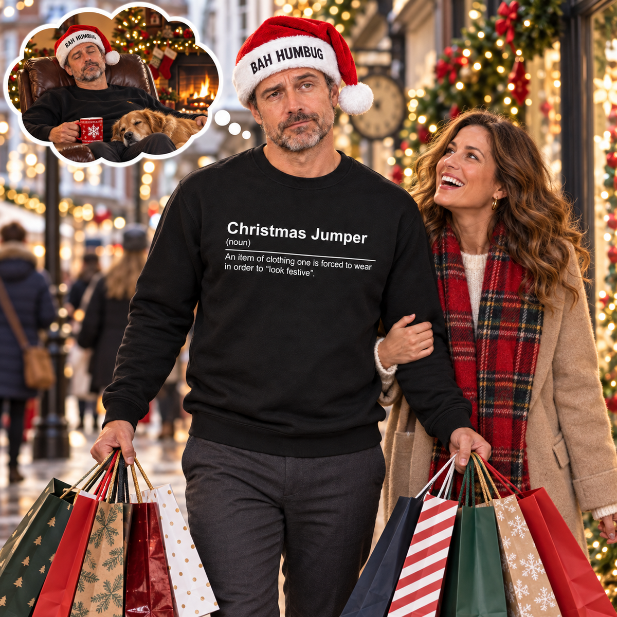 True - Funny Christmas Jumper