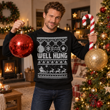 Well Hung – Funny Christmas Jumper