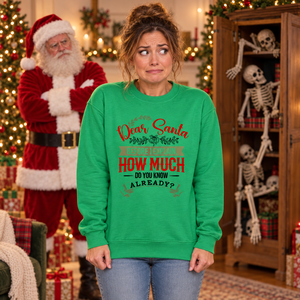 Guilty - Funny Christmas Jumper