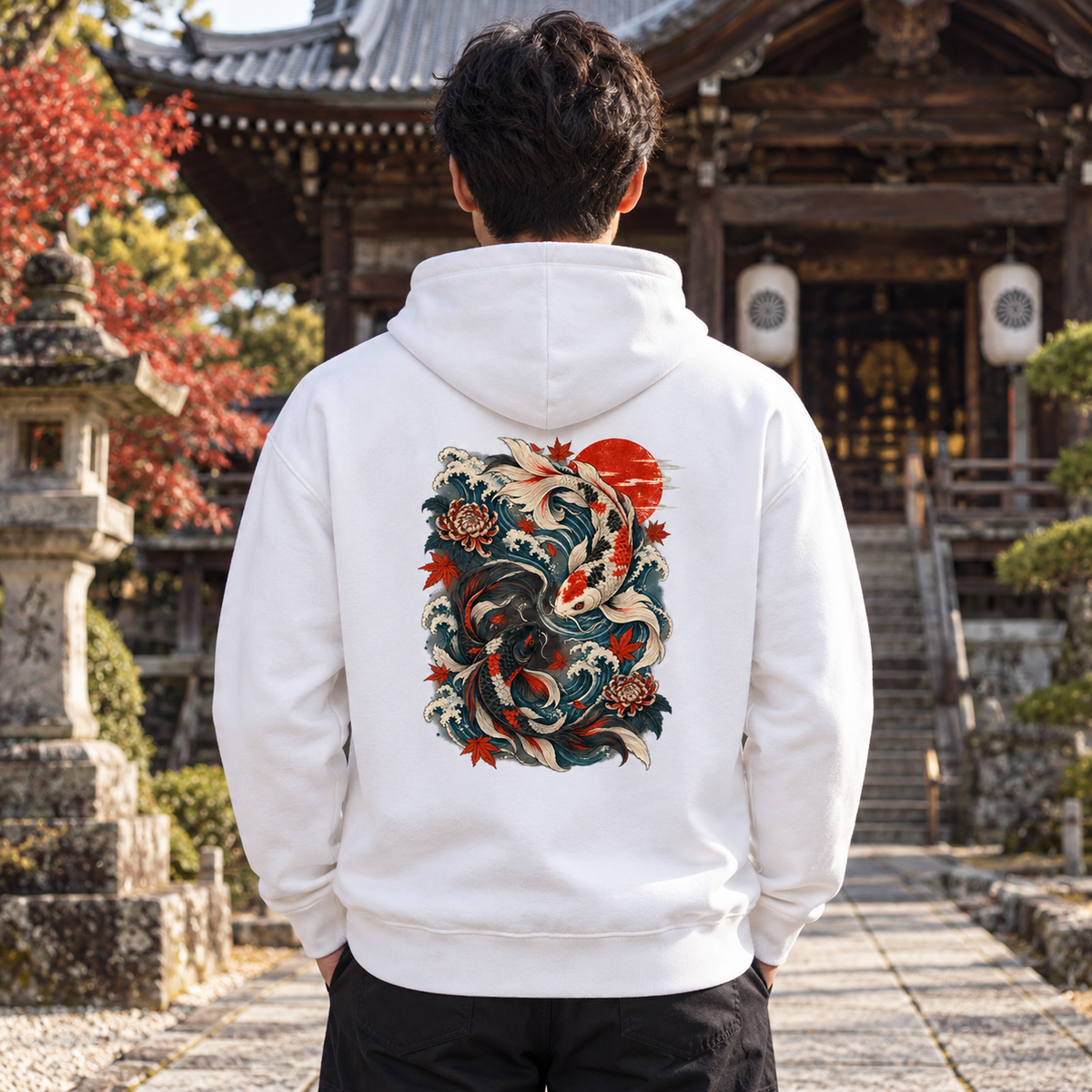 Koi Tide Hoodie