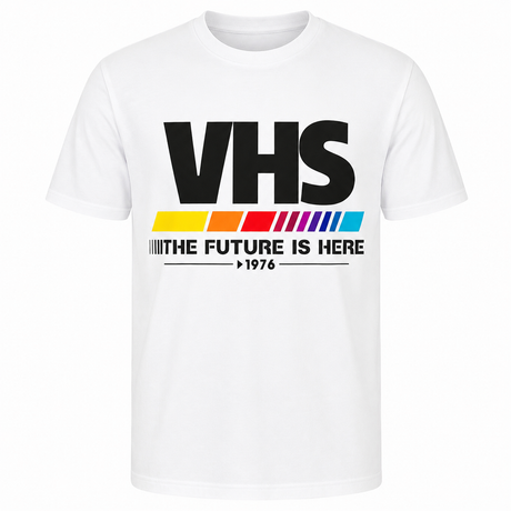VHS – The Future Is Here Retro Tee