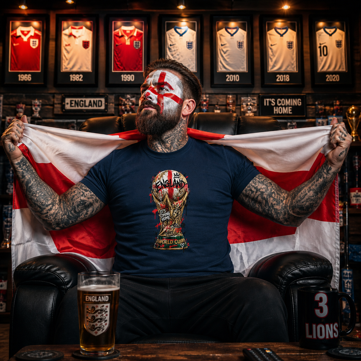 England Graffiti World Cup Tee