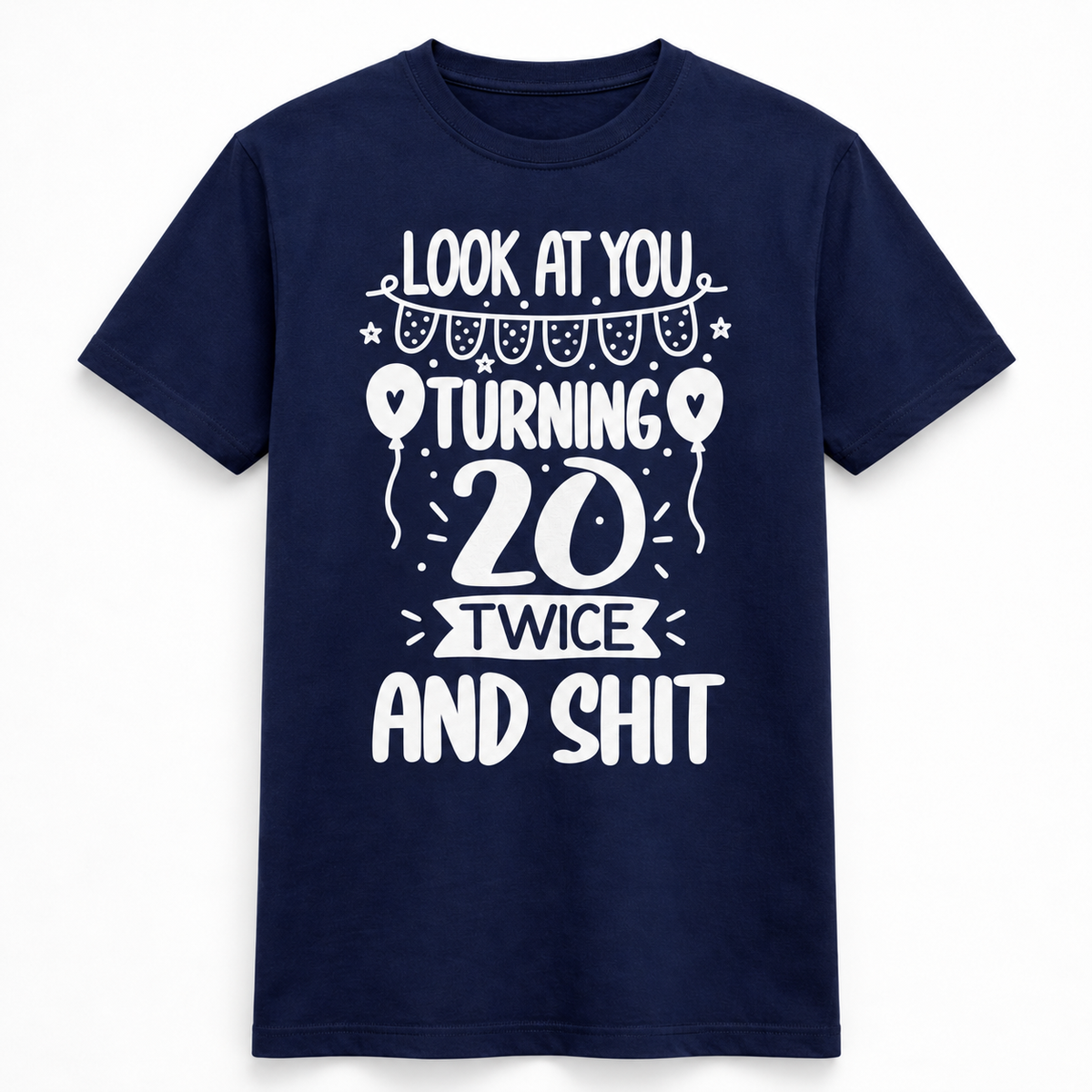 Turning 20 Twice Tee