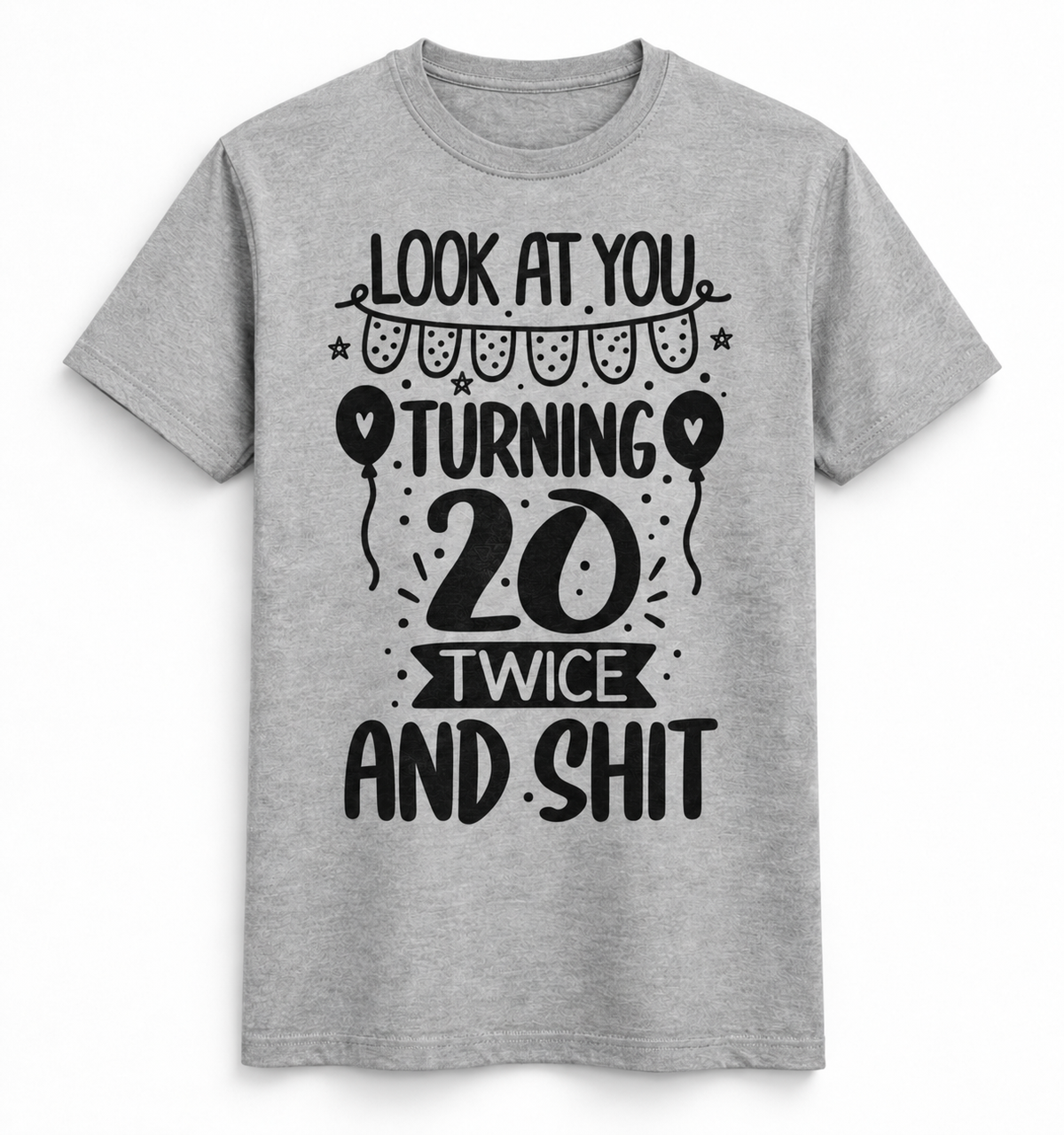 Turning 20 Twice Tee