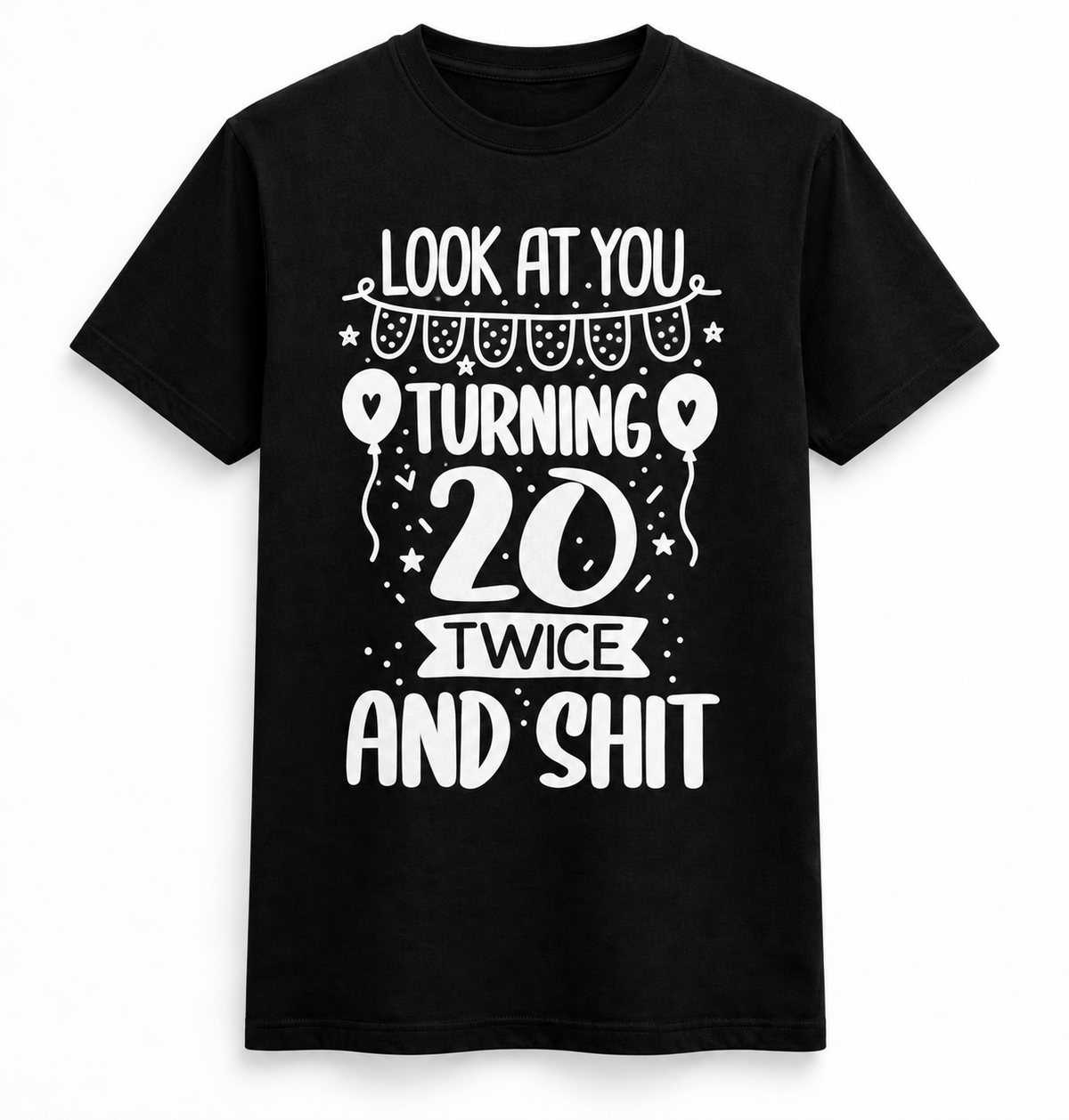 Turning 20 Twice Tee