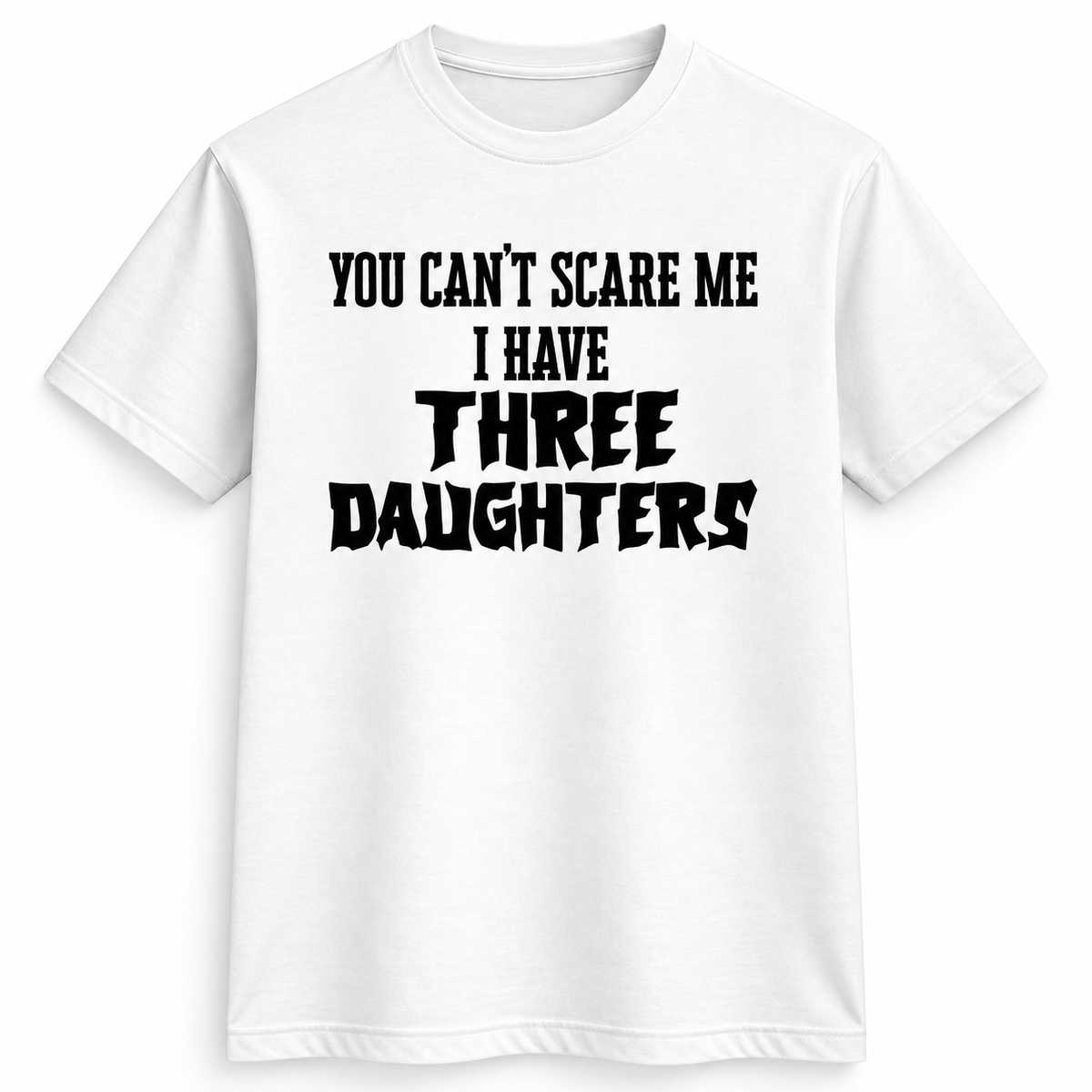 Dad: Outnumbered but Unshaken Tee
