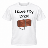 I Love My Brick Tee