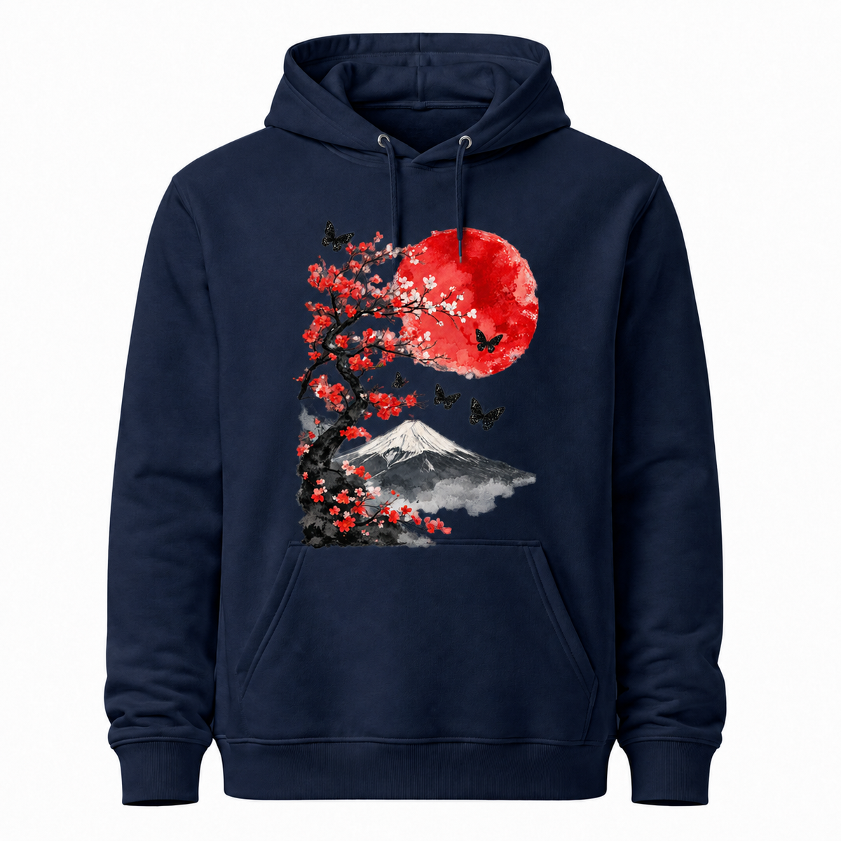 Crimson Fuji Hoodie
