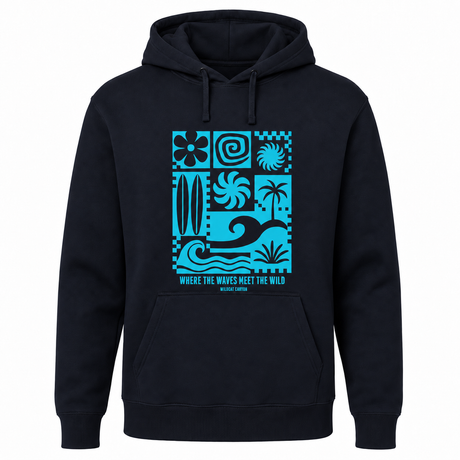 Waves Meet The Wild Hoodie