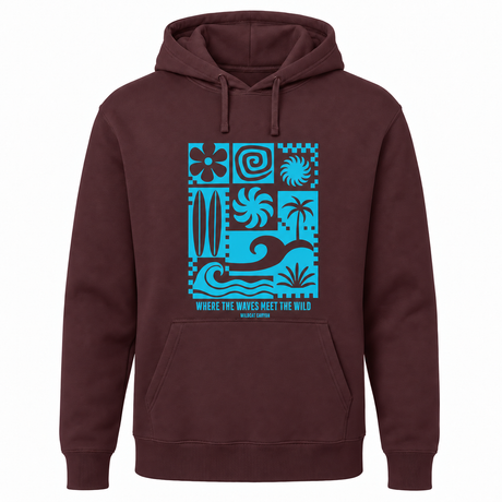 Waves Meet The Wild Hoodie