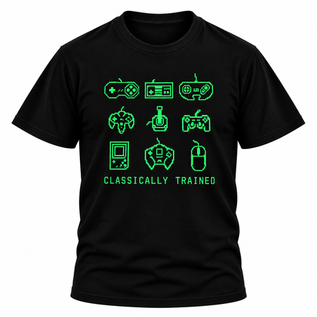 Classically Trained Gamer T-shirt