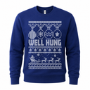 Well Hung – Funny Christmas Jumper