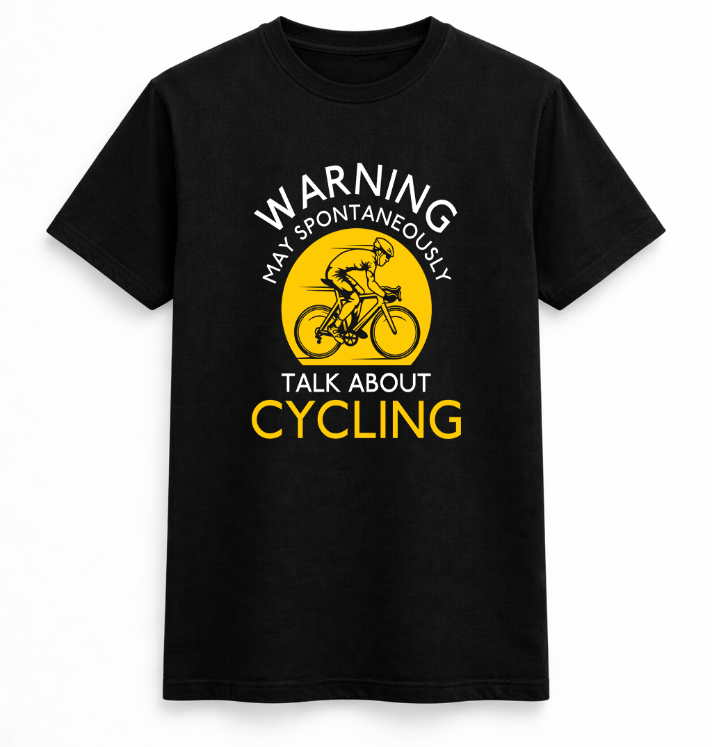 Cycling Warning Humour Tee