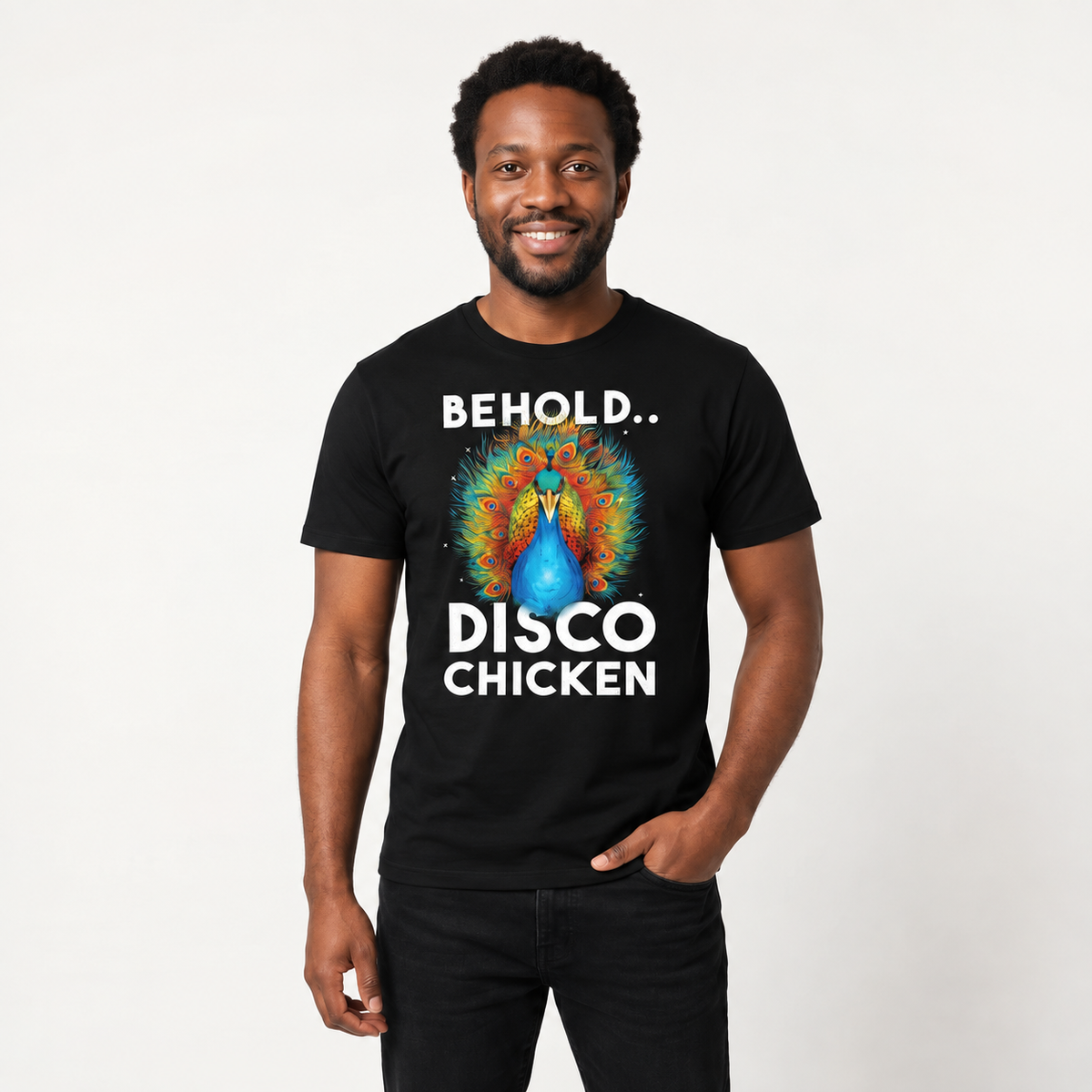 Disco Chicken T Shirt