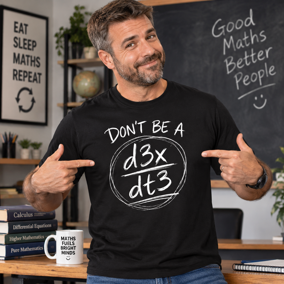 Don't Be A Jerk Maths T-Shirt