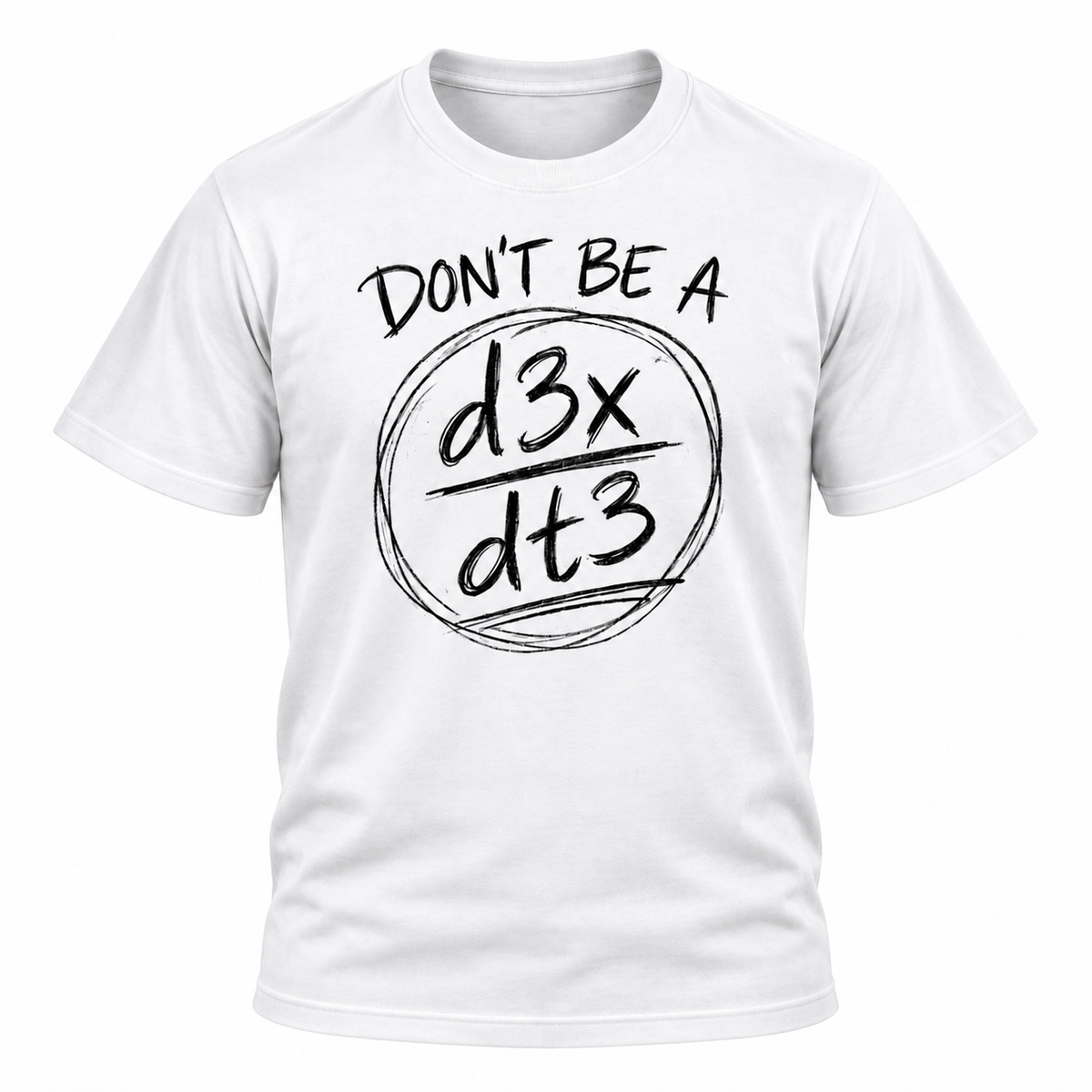 Don't Be A Jerk Maths T-Shirt