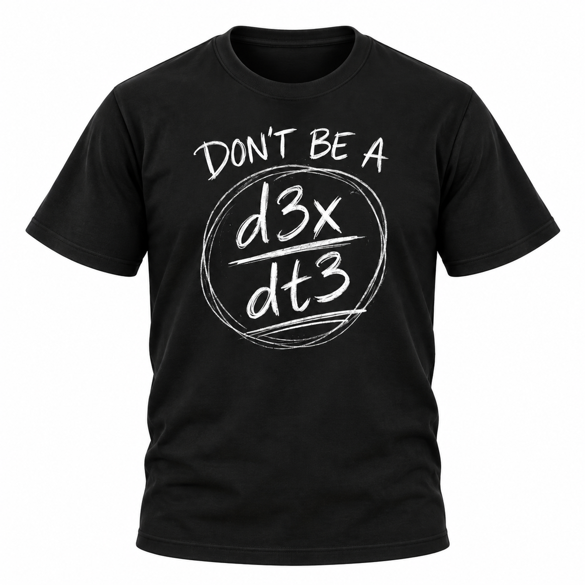 Don't Be A Jerk Maths T-Shirt