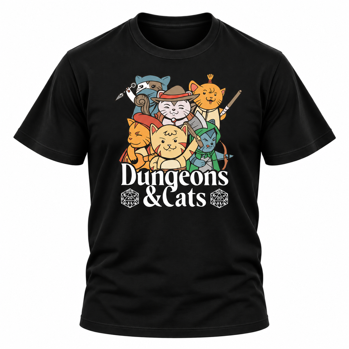 Dungeons and Cats T Shirt