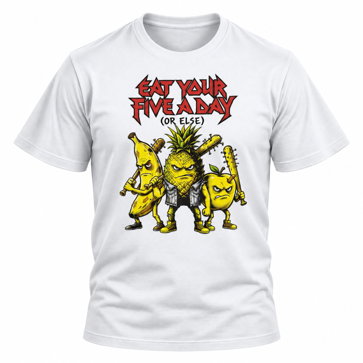 Eat Your Five A Day Rock T-Shirt