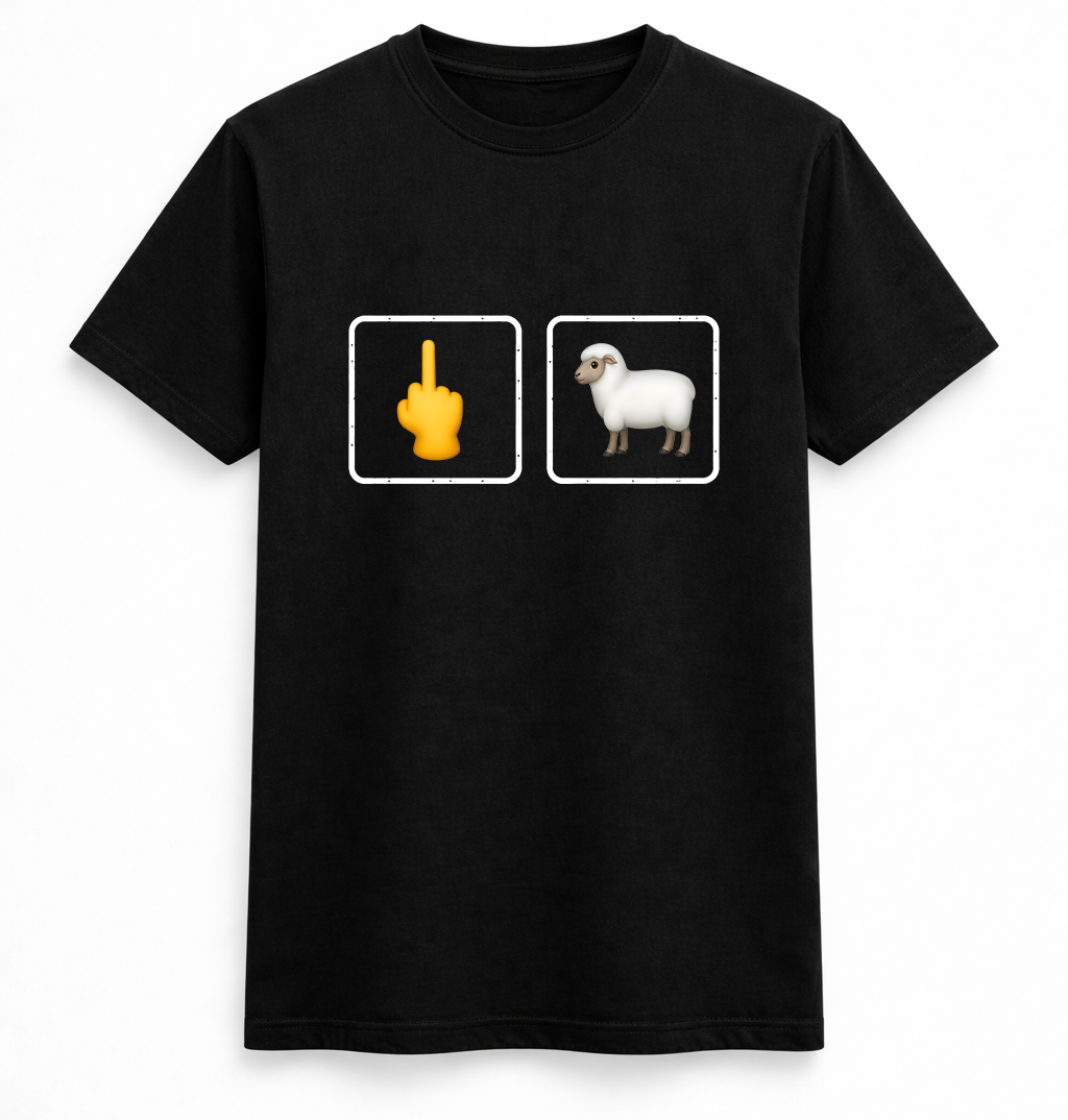F*ck Ewe Emoji Rebus Tee