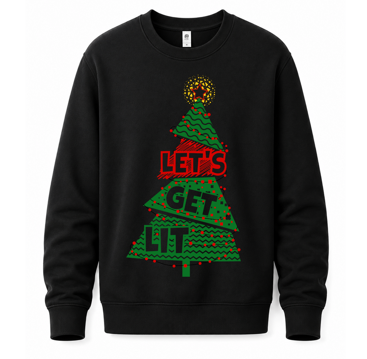 Let’s Get Lit – Funny Christmas Jumper