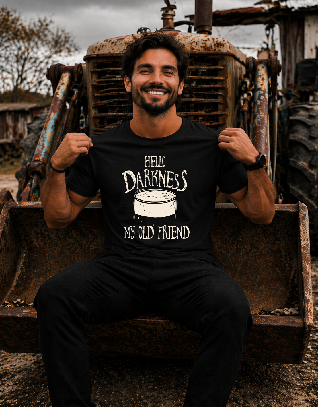 Hello Darkness My Old Friend Coffee T-Shirt