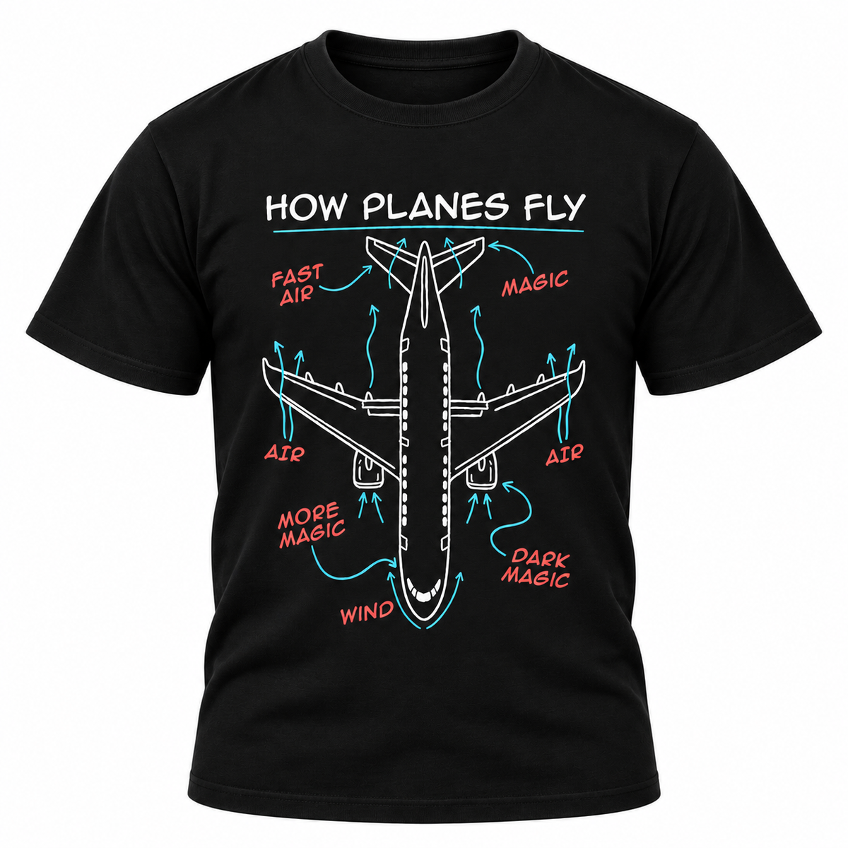 How Planes Fly T-Shirt