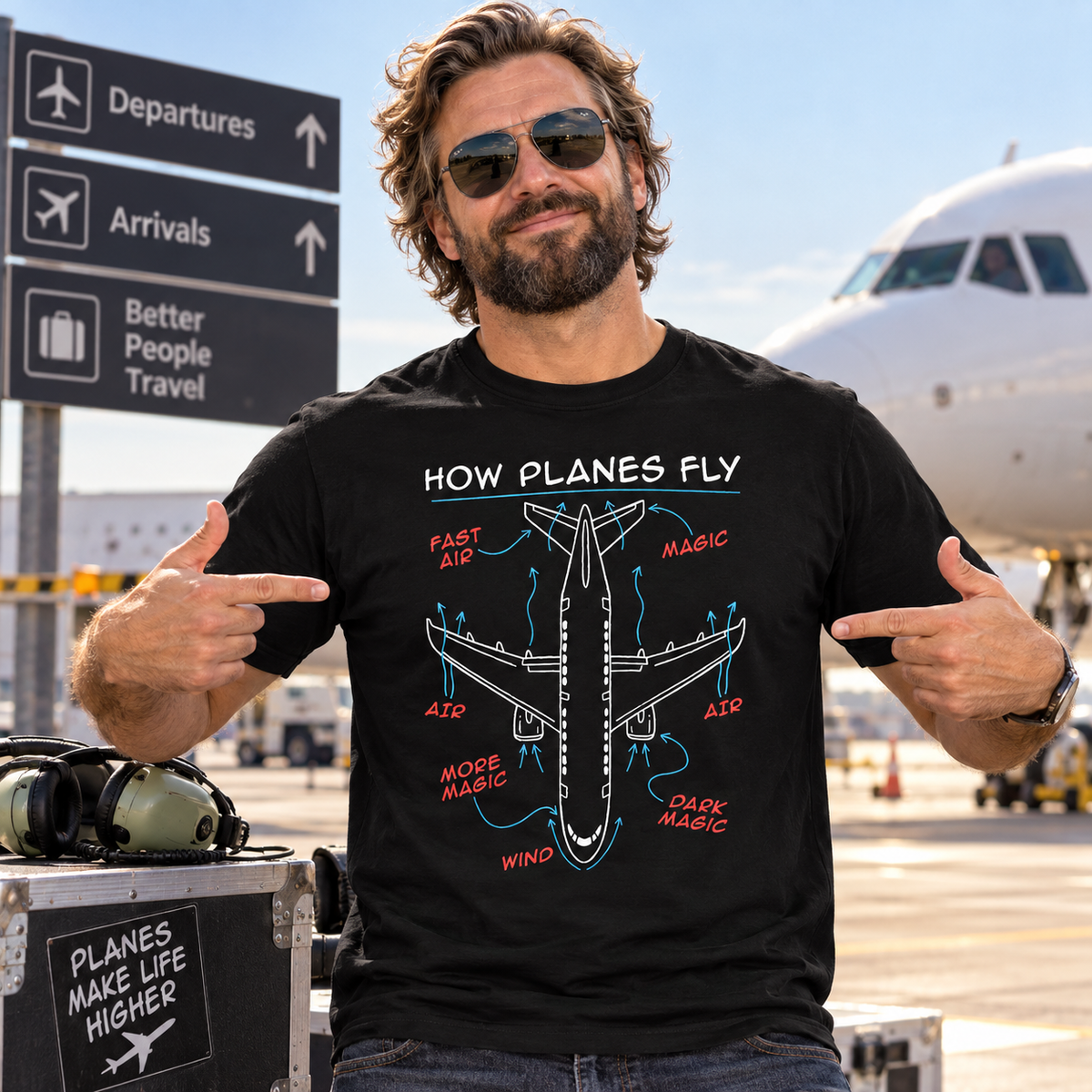 How Planes Fly T-Shirt